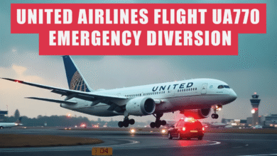 united airlines flight ua770 emergency diversion