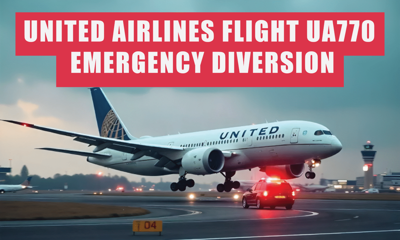 united airlines flight ua770 emergency diversion