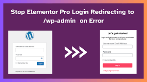 Elementor Pro Login