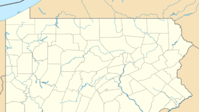 Map of Pennsylvania