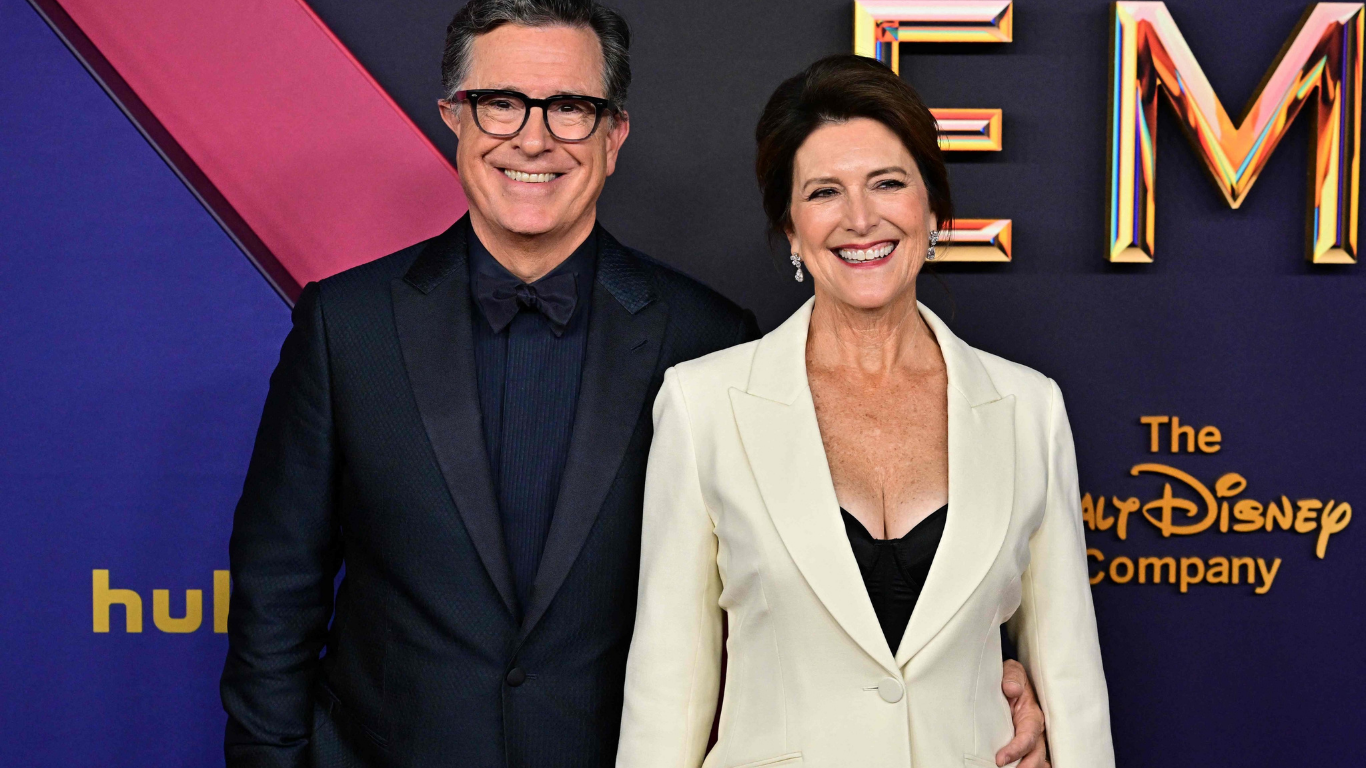 Stephen Colbert Wife